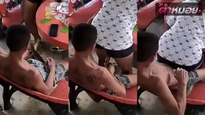 หลุดเพื่อนสาวชวนหนุ่มขี้เงี่ยนมานั่งกินเหล้าที่บ้าน พอเมาได้ที่แล้วเงี่ยน เลยขอเย็ดคาโต๊ะนี่แหละ